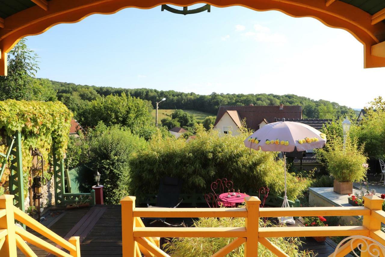 Bed and Breakfast Roulotte La Dominique Romery  Zewnętrze zdjęcie